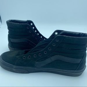 Vans Sk8 high triple black men’s Sz 11.5 high top
